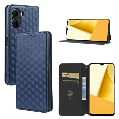 Cubic Grid Texture Flip Leather Phone Case, For vivo V29 Lite 5G / Y78 5G Global, For vivo S16 / S16 Pro / V27 Pro, For vivo S16e / V27e, For vivo Y16 4G 2022, For vivo Y76 5G / Y76s 5G, For vivo X60 Pro 5G / X60 5G Curved
