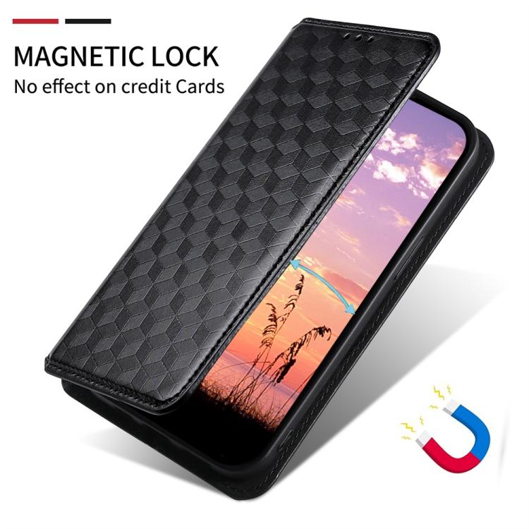 Cubic Grid Texture Flip Leather Phone Case, For vivo V29 Lite 5G / Y78 5G Global, For vivo S16 / S16 Pro / V27 Pro, For vivo S16e / V27e, For vivo Y16 4G 2022, For vivo Y76 5G / Y76s 5G, For vivo X60 Pro 5G / X60 5G Curved