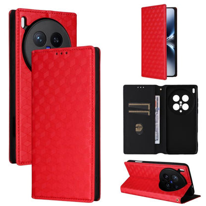 Cubic Grid Texture Flip Leather Phone Case, For vivo Y400 4G / 5G / Z10 Lite 4G, For vivo V60 5G, For vivo X200 FE 5G / S30 Pro mini 5G, For vivo X200s 5G, For vivo X200 Ultra 5G, For vivo Y39 5G / Y300i 5G, For vivo V50 Lite 5G, For vivo Y29 4G / T4X ...