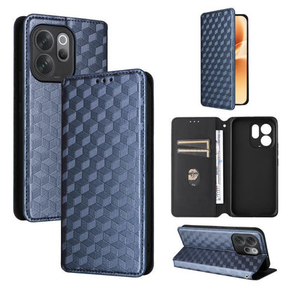 Cubic Grid Texture Flip Leather Phone Case, For vivo iQOO Z11S / V80 Lite SEA, For vivo S2 5G / V80 Lite 5G, For vivo Y05e 4G / T5e 4G, For vivo X300 E 5G, For vivo iQOO Z11 5G / T5 Pro 5G / Y500 4G, For vivo Y600 Turbo 5G, For vivo X300 FE / S50 Pro m...
