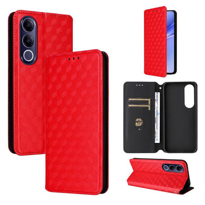Cubic Grid Texture Flip Leather Phone Case, For vivo iQOO Z11S / V80 Lite SEA, For vivo S2 5G / V80 Lite 5G, For vivo Y05e 4G / T5e 4G, For vivo X300 E 5G, For vivo iQOO Z11 5G / T5 Pro 5G / Y500 4G, For vivo Y600 Turbo 5G, For vivo X300 FE / S50 Pro m...