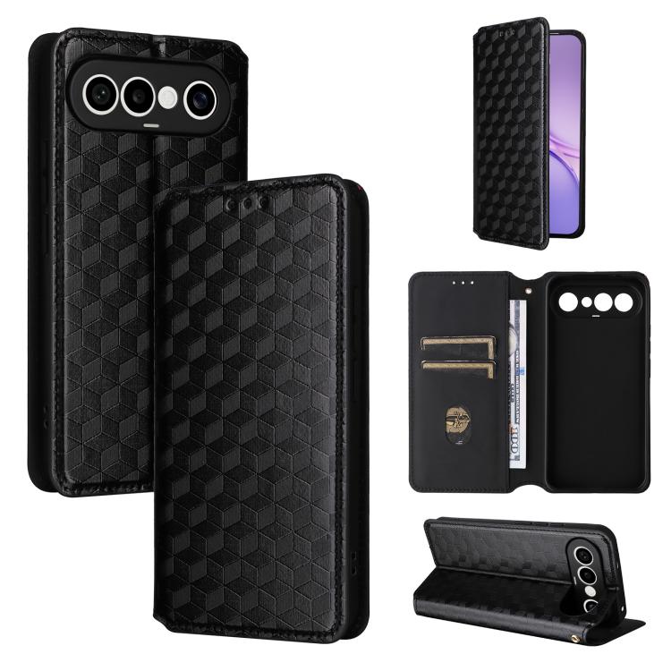 Cubic Grid Texture Flip Leather Phone Case, For vivo iQOO Z11S / V80 Lite SEA, For vivo S2 5G / V80 Lite 5G, For vivo Y05e 4G / T5e 4G, For vivo X300 E 5G, For vivo iQOO Z11 5G / T5 Pro 5G / Y500 4G, For vivo Y600 Turbo 5G, For vivo X300 FE / S50 Pro m...
