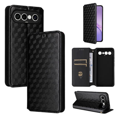 Cubic Grid Texture Flip Leather Phone Case, For vivo iQOO Z11S / V80 Lite SEA, For vivo S2 5G / V80 Lite 5G, For vivo Y05e 4G / T5e 4G, For vivo X300 E 5G, For vivo iQOO Z11 5G / T5 Pro 5G / Y500 4G, For vivo Y600 Turbo 5G, For vivo X300 FE / S50 Pro m...
