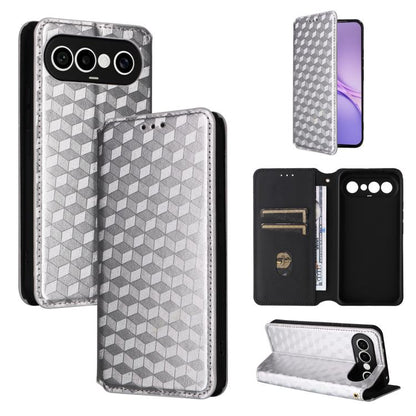 Cubic Grid Texture Flip Leather Phone Case, For vivo iQOO Z11S / V80 Lite SEA, For vivo S2 5G / V80 Lite 5G, For vivo Y05e 4G / T5e 4G, For vivo X300 E 5G, For vivo iQOO Z11 5G / T5 Pro 5G / Y500 4G, For vivo Y600 Turbo 5G, For vivo X300 FE / S50 Pro m...