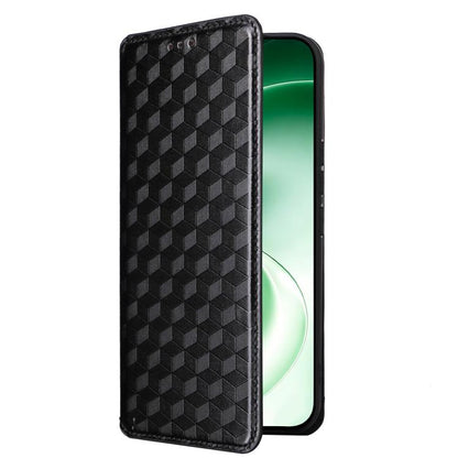 Cubic Grid Texture Flip Leather Phone Case, For vivo iQOO Z11S / V80 Lite SEA, For vivo S2 5G / V80 Lite 5G, For vivo Y05e 4G / T5e 4G, For vivo X300 E 5G, For vivo iQOO Z11 5G / T5 Pro 5G / Y500 4G, For vivo Y600 Turbo 5G, For vivo X300 FE / S50 Pro m...