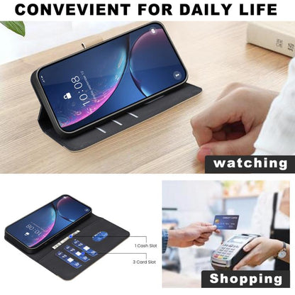 Splicing Color Hollow Flower Pattern RFID Leather Phone Case, For Xiaomi Poco X5, For Xiaomi Poco M3 Pro
