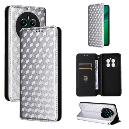 Cubic Grid Texture Flip Leather Phone Case, For Realme 12 5G / 12x 5G, For Realme Narzo 70 Pro 5G / 12+ 5G, For Realme 12 Pro 5G / 12, For Realme 12+ 5G, For Realme Note 50 4G / C5, For Realme 11 4G Global, For Realme 11 5G Global / 11X 5G             ...
