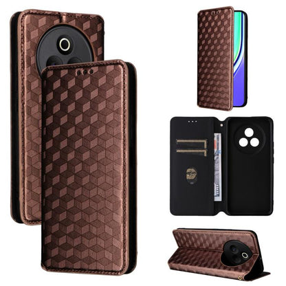 Cubic Grid Texture Flip Leather Phone Case, For Realme 14X 5G Malay / V70 / V70s, For Realme 14 5G Global, For Realme P3 Ultra 5G, For Realme 14 Pro Lite 5G, For Realme Neo7x 5G / P3 5G, For Realme P3 Pro 5G, For Realme 14 Pro+ 5G, For Realme 14 Pro 5G...