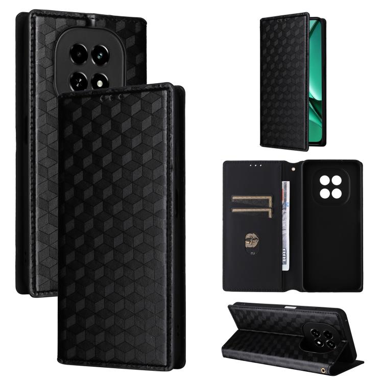 Cubic Grid Texture Flip Leather Phone Case, For Realme 14X 5G Malay / V70 / V70s, For Realme 14 5G Global, For Realme P3 Ultra 5G, For Realme 14 Pro Lite 5G, For Realme Neo7x 5G / P3 5G, For Realme P3 Pro 5G, For Realme 14 Pro+ 5G, For Realme 14 Pro 5G...