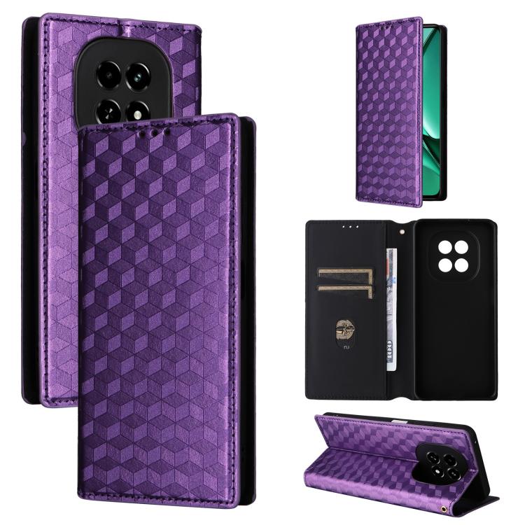 Cubic Grid Texture Flip Leather Phone Case, For Realme 14X 5G Malay / V70 / V70s, For Realme 14 5G Global, For Realme P3 Ultra 5G, For Realme 14 Pro Lite 5G, For Realme Neo7x 5G / P3 5G, For Realme P3 Pro 5G, For Realme 14 Pro+ 5G, For Realme 14 Pro 5G...