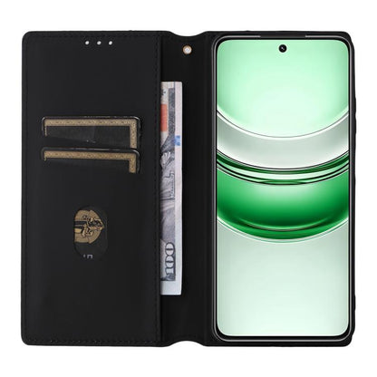 Cubic Grid Texture Flip Leather Phone Case, For Realme 14X 5G Malay / V70 / V70s, For Realme 14 5G Global, For Realme P3 Ultra 5G, For Realme 14 Pro Lite 5G, For Realme Neo7x 5G / P3 5G, For Realme P3 Pro 5G, For Realme 14 Pro+ 5G, For Realme 14 Pro 5G...
