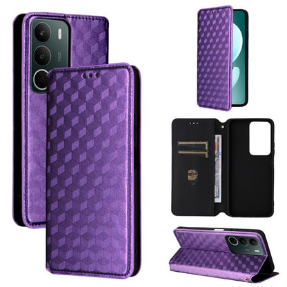 Cubic Grid Texture Flip Leather Phone Case, For Realme C100 4G / C100i 4G / C100x 4G, For Realme P4 Power 5G, For Realme Note 80 4G, For Realme 16 5G, For Realme 16 Pro+ 5G Global, For Realme 16 Pro 5G Global, For Realme C85 5G / 15X 5G                ...