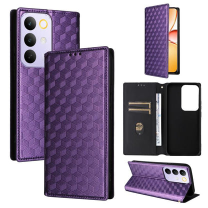 Cubic Grid Texture Flip Leather Phone Case, For Realme C100 4G / C100i 4G / C100x 4G, For Realme P4 Power 5G, For Realme Note 80 4G, For Realme 16 5G, For Realme 16 Pro+ 5G Global, For Realme 16 Pro 5G Global, For Realme C85 5G / 15X 5G                ...