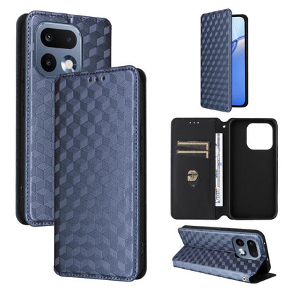 Cubic Grid Texture Flip Leather Phone Case, For Realme C100 4G / C100i 4G / C100x 4G, For Realme P4 Power 5G, For Realme Note 80 4G, For Realme 16 5G, For Realme 16 Pro+ 5G Global, For Realme 16 Pro 5G Global, For Realme C85 5G / 15X 5G                ...