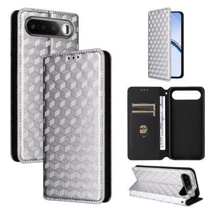 Cubic Grid Texture Flip Leather Phone Case, For Realme C100 4G / C100i 4G / C100x 4G, For Realme P4 Power 5G, For Realme Note 80 4G, For Realme 16 5G, For Realme 16 Pro+ 5G Global, For Realme 16 Pro 5G Global, For Realme C85 5G / 15X 5G                ...