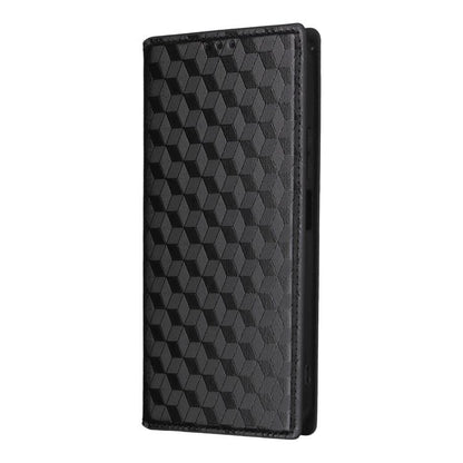 Cubic Grid Texture Flip Leather Phone Case, For Realme C100 4G / C100i 4G / C100x 4G, For Realme P4 Power 5G, For Realme Note 80 4G, For Realme 16 5G, For Realme 16 Pro+ 5G Global, For Realme 16 Pro 5G Global, For Realme C85 5G / 15X 5G                ...