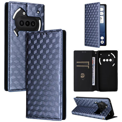Cubic Grid Texture Flip Leather Phone Case, For Nothing Phone 4b, For Nothing Phone 4a Pro, For Nothing Phone 4a, For Nothing Phone 3a Lite, For Nothing Phone 3, For Nothing CMF Phone 2 Pro, For Nothing Phone 3a, For Nothing Phone 3a Pro               ...
