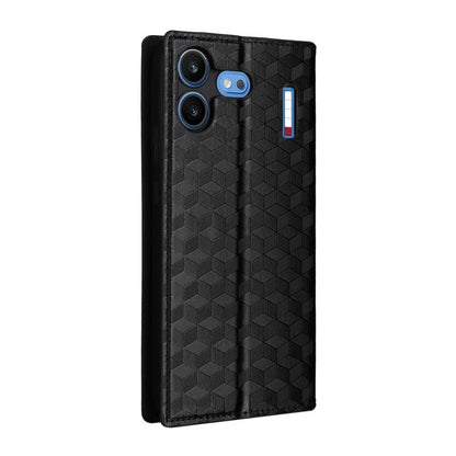 Cubic Grid Texture Flip Leather Phone Case, For Nothing Phone 4b, For Nothing Phone 4a Pro, For Nothing Phone 4a, For Nothing Phone 3a Lite, For Nothing Phone 3, For Nothing CMF Phone 2 Pro, For Nothing Phone 3a, For Nothing Phone 3a Pro               ...