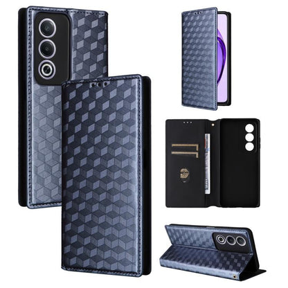 Cubic Grid Texture Flip Leather Phone Case, For OPPO Find X8 5G, For OPPO A3X 5G Global/ 4G / A3 4G / 5G, For OPPO Reno12 F 5G, For OPPO Reno11 A JP / PJH110, For OPPO Reno12 Pro 5G Global, For OPPO Reno12 5G Global, For OPPO A3 Pro 5G Global          ...