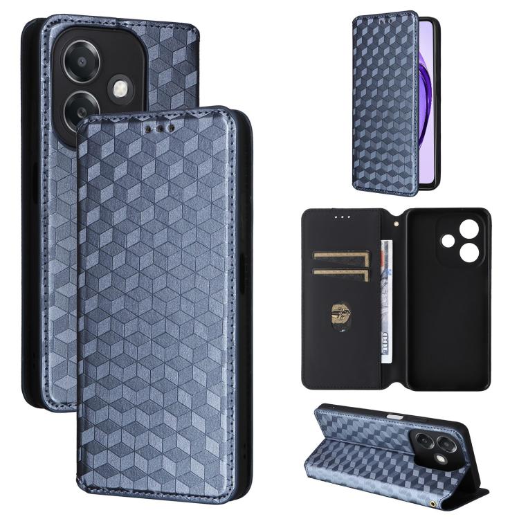 Cubic Grid Texture Flip Leather Phone Case, For OPPO Find X8 5G, For OPPO A3X 5G Global/ 4G / A3 4G / 5G, For OPPO Reno12 F 5G, For OPPO Reno11 A JP / PJH110, For OPPO Reno12 Pro 5G Global, For OPPO Reno12 5G Global, For OPPO A3 Pro 5G Global          ...