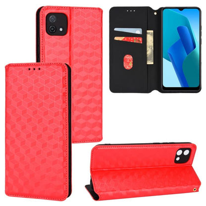 Cubic Grid Texture Flip Leather Phone Case, For OPPO Find X8 Pro 5G, For OPPO Find X6 Pro, For OPPO Find X6, For OPPO A58 5G / A58x / A78 5G, For OPPO A77 4G / A57 4G / A57 5G TW, For OPPO A17k / A17, For OPPO Reno7 A, For OPPO A77 5G / A57 5G 2022    ...