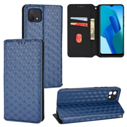 Cubic Grid Texture Flip Leather Phone Case, For OPPO Find X8 Pro 5G, For OPPO Find X6 Pro, For OPPO Find X6, For OPPO A58 5G / A58x / A78 5G, For OPPO A77 4G / A57 4G / A57 5G TW, For OPPO A17k / A17, For OPPO Reno7 A, For OPPO A77 5G / A57 5G 2022    ...