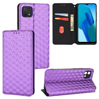 Cubic Grid Texture Flip Leather Phone Case, For OPPO Find X8 Pro 5G, For OPPO Find X6 Pro, For OPPO Find X6, For OPPO A58 5G / A58x / A78 5G, For OPPO A77 4G / A57 4G / A57 5G TW, For OPPO A17k / A17, For OPPO Reno7 A, For OPPO A77 5G / A57 5G 2022    ...