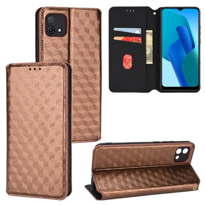 Cubic Grid Texture Flip Leather Phone Case, For OPPO Find X8 Pro 5G, For OPPO Find X6 Pro, For OPPO Find X6, For OPPO A58 5G / A58x / A78 5G, For OPPO A77 4G / A57 4G / A57 5G TW, For OPPO A17k / A17, For OPPO Reno7 A, For OPPO A77 5G / A57 5G 2022    ...