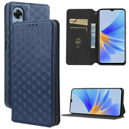 Cubic Grid Texture Flip Leather Phone Case, For OPPO Find X8 Pro 5G, For OPPO Find X6 Pro, For OPPO Find X6, For OPPO A58 5G / A58x / A78 5G, For OPPO A77 4G / A57 4G / A57 5G TW, For OPPO A17k / A17, For OPPO Reno7 A, For OPPO A77 5G / A57 5G 2022    ...