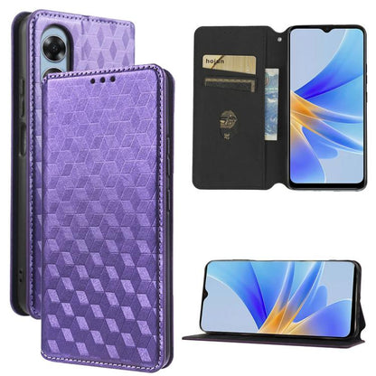 Cubic Grid Texture Flip Leather Phone Case, For OPPO Find X8 Pro 5G, For OPPO Find X6 Pro, For OPPO Find X6, For OPPO A58 5G / A58x / A78 5G, For OPPO A77 4G / A57 4G / A57 5G TW, For OPPO A17k / A17, For OPPO Reno7 A, For OPPO A77 5G / A57 5G 2022    ...