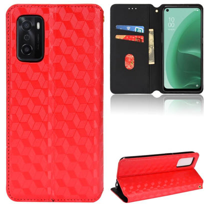 Cubic Grid Texture Flip Leather Phone Case, For OPPO Find X8 Pro 5G, For OPPO Find X6 Pro, For OPPO Find X6, For OPPO A58 5G / A58x / A78 5G, For OPPO A77 4G / A57 4G / A57 5G TW, For OPPO A17k / A17, For OPPO Reno7 A, For OPPO A77 5G / A57 5G 2022    ...