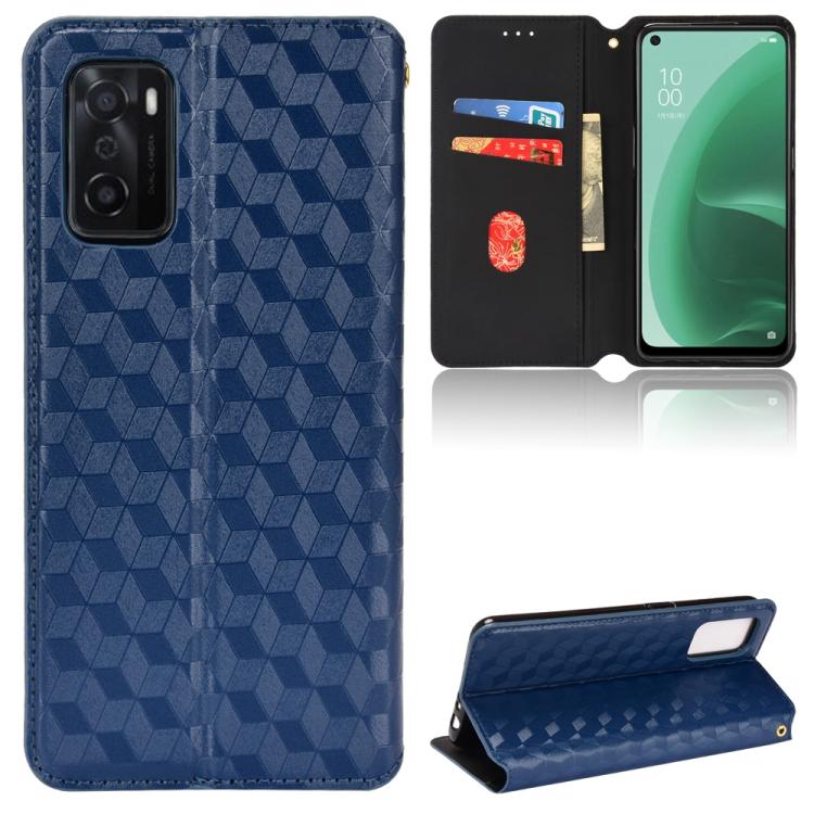 Cubic Grid Texture Flip Leather Phone Case, For OPPO Find X8 Pro 5G, For OPPO Find X6 Pro, For OPPO Find X6, For OPPO A58 5G / A58x / A78 5G, For OPPO A77 4G / A57 4G / A57 5G TW, For OPPO A17k / A17, For OPPO Reno7 A, For OPPO A77 5G / A57 5G 2022    ...