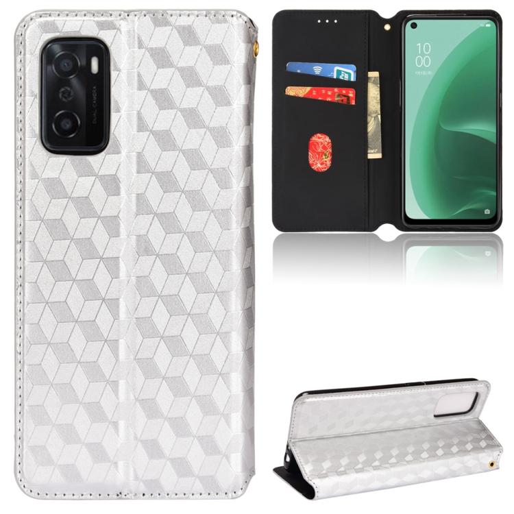 Cubic Grid Texture Flip Leather Phone Case, For OPPO Find X8 Pro 5G, For OPPO Find X6 Pro, For OPPO Find X6, For OPPO A58 5G / A58x / A78 5G, For OPPO A77 4G / A57 4G / A57 5G TW, For OPPO A17k / A17, For OPPO Reno7 A, For OPPO A77 5G / A57 5G 2022    ...
