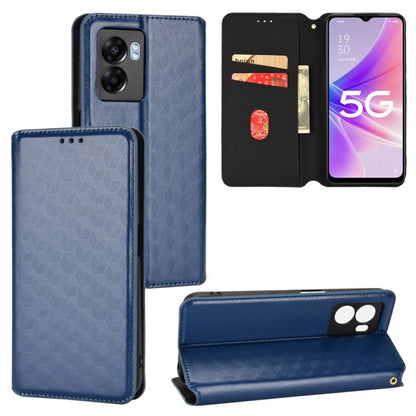 Cubic Grid Texture Flip Leather Phone Case, For OPPO Find X8 Pro 5G, For OPPO Find X6 Pro, For OPPO Find X6, For OPPO A58 5G / A58x / A78 5G, For OPPO A77 4G / A57 4G / A57 5G TW, For OPPO A17k / A17, For OPPO Reno7 A, For OPPO A77 5G / A57 5G 2022    ...