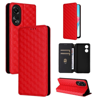 Cubic Grid Texture Flip Leather Phone Case, For OPPO Find X8 5G, For OPPO A3X 5G Global/ 4G / A3 4G / 5G, For OPPO Reno12 F 5G, For OPPO Reno11 A JP / PJH110, For OPPO Reno12 Pro 5G Global, For OPPO Reno12 5G Global, For OPPO A3 Pro 5G Global          ...