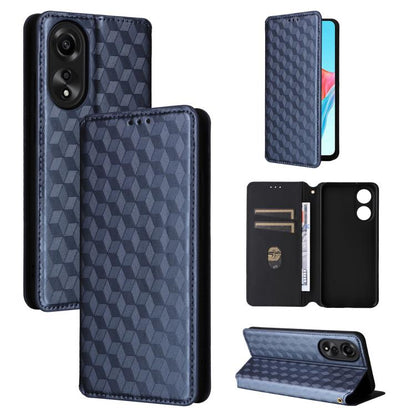 Cubic Grid Texture Flip Leather Phone Case, For OPPO Find X8 5G, For OPPO A3X 5G Global/ 4G / A3 4G / 5G, For OPPO Reno12 F 5G, For OPPO Reno11 A JP / PJH110, For OPPO Reno12 Pro 5G Global, For OPPO Reno12 5G Global, For OPPO A3 Pro 5G Global          ...