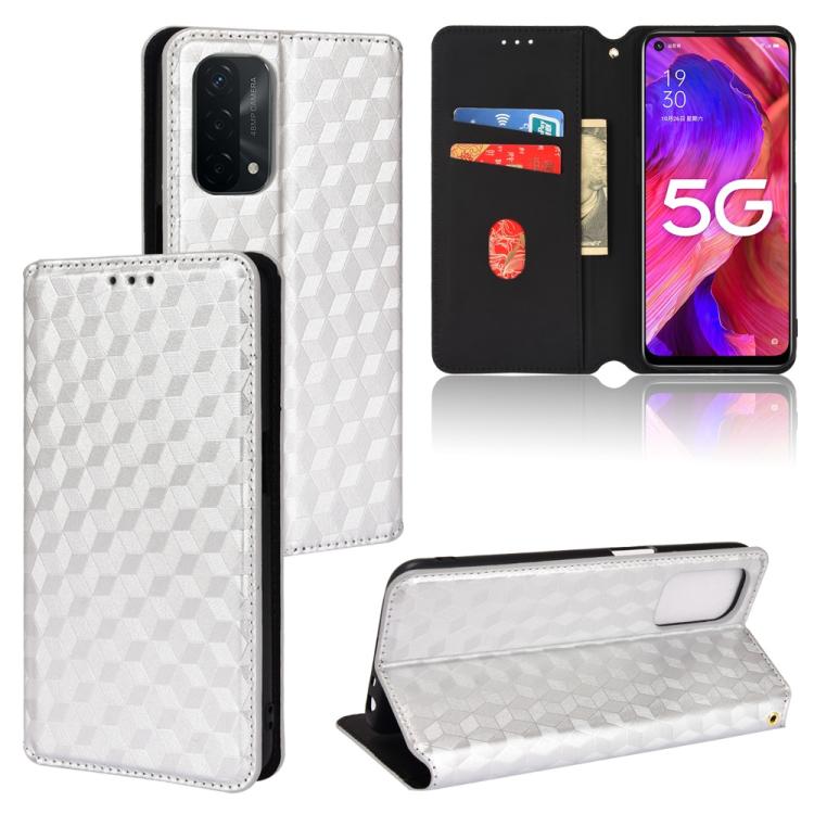 Cubic Grid Texture Flip Leather Phone Case, For OPPO Find X8 Pro 5G, For OPPO Find X6 Pro, For OPPO Find X6, For OPPO A58 5G / A58x / A78 5G, For OPPO A77 4G / A57 4G / A57 5G TW, For OPPO A17k / A17, For OPPO Reno7 A, For OPPO A77 5G / A57 5G 2022    ...