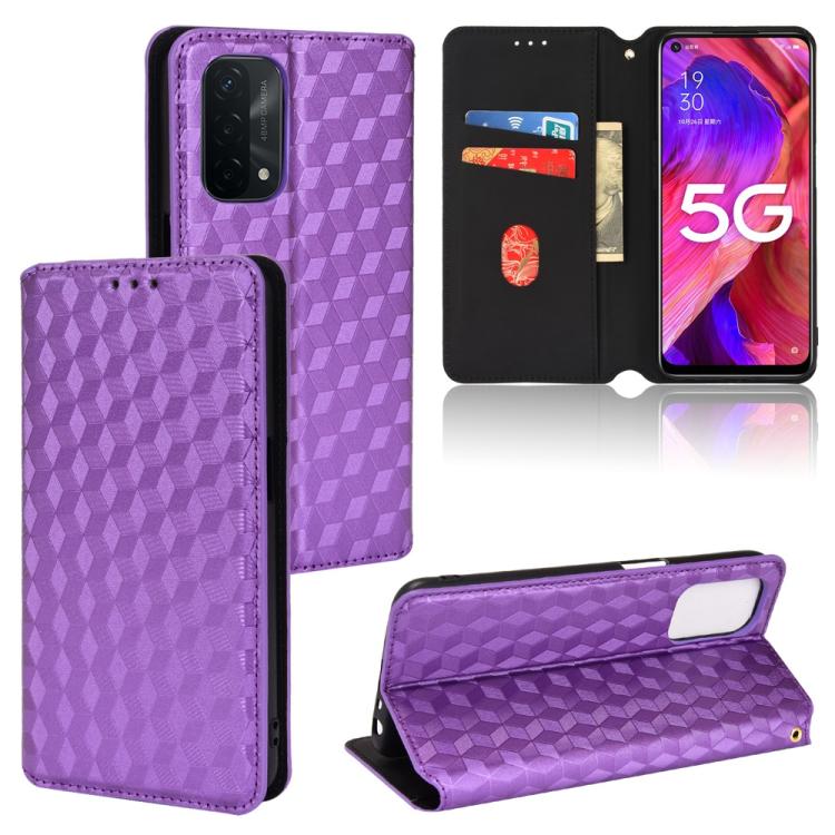 Cubic Grid Texture Flip Leather Phone Case, For OPPO Find X8 Pro 5G, For OPPO Find X6 Pro, For OPPO Find X6, For OPPO A58 5G / A58x / A78 5G, For OPPO A77 4G / A57 4G / A57 5G TW, For OPPO A17k / A17, For OPPO Reno7 A, For OPPO A77 5G / A57 5G 2022    ...