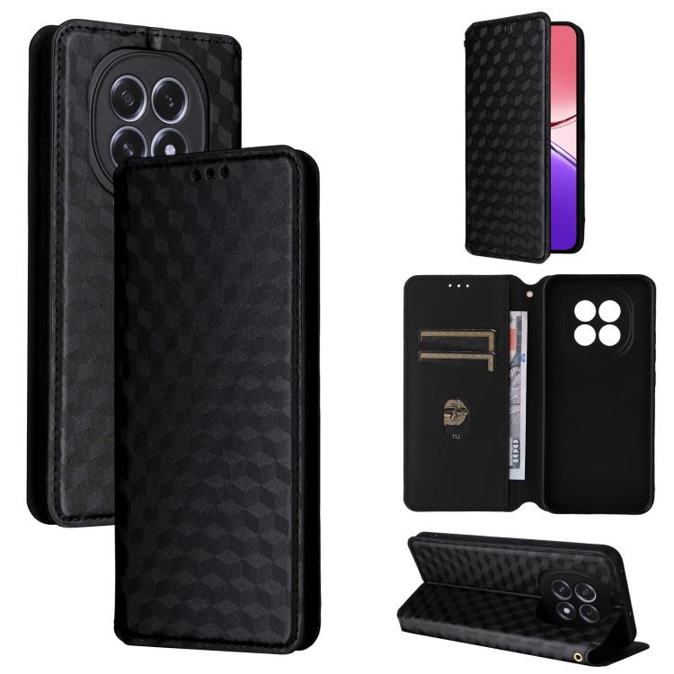 Cubic Grid Texture Flip Leather Phone Case, For OPPO A5x 5G / 4G Global, For OPPO A5 5G / 4G Global / A5M, For OPPO Reno14 Pro Global, For OPPO Reno14 Global, For OPPO K13 5G / K13X 5G / K12S 5G, For OPPO Find X8s+ 5G, For OPPO Find X8s 5G             ...