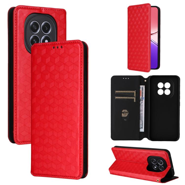 Cubic Grid Texture Flip Leather Phone Case, For OPPO A5x 5G / 4G Global, For OPPO A5 5G / 4G Global / A5M, For OPPO Reno14 Pro Global, For OPPO Reno14 Global, For OPPO K13 5G / K13X 5G / K12S 5G, For OPPO Find X8s+ 5G, For OPPO Find X8s 5G             ...