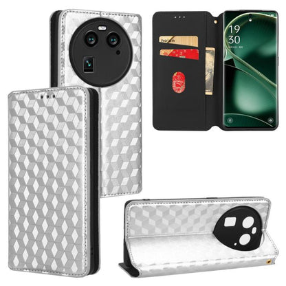 Cubic Grid Texture Flip Leather Phone Case, For OPPO Find X8 Pro 5G, For OPPO Find X6 Pro, For OPPO Find X6, For OPPO A58 5G / A58x / A78 5G, For OPPO A77 4G / A57 4G / A57 5G TW, For OPPO A17k / A17, For OPPO Reno7 A, For OPPO A77 5G / A57 5G 2022    ...