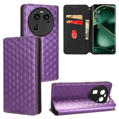 Cubic Grid Texture Flip Leather Phone Case, For OPPO Find X8 Pro 5G, For OPPO Find X6 Pro, For OPPO Find X6, For OPPO A58 5G / A58x / A78 5G, For OPPO A77 4G / A57 4G / A57 5G TW, For OPPO A17k / A17, For OPPO Reno7 A, For OPPO A77 5G / A57 5G 2022    ...