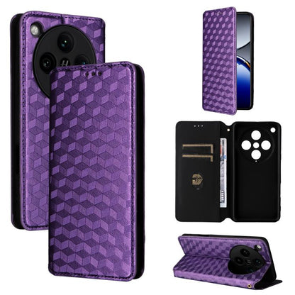 Cubic Grid Texture Flip Leather Phone Case, For OPPO Find X8 Pro 5G, For OPPO Find X6 Pro, For OPPO Find X6, For OPPO A58 5G / A58x / A78 5G, For OPPO A77 4G / A57 4G / A57 5G TW, For OPPO A17k / A17, For OPPO Reno7 A, For OPPO A77 5G / A57 5G 2022    ...