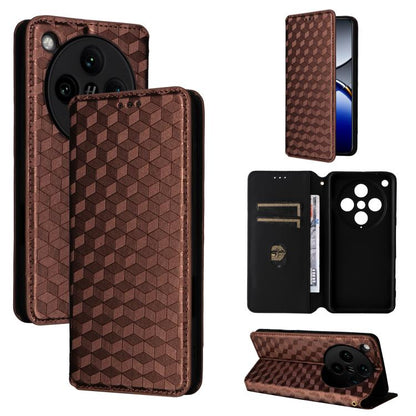 Cubic Grid Texture Flip Leather Phone Case, For OPPO Find X8 Pro 5G, For OPPO Find X6 Pro, For OPPO Find X6, For OPPO A58 5G / A58x / A78 5G, For OPPO A77 4G / A57 4G / A57 5G TW, For OPPO A17k / A17, For OPPO Reno7 A, For OPPO A77 5G / A57 5G 2022    ...