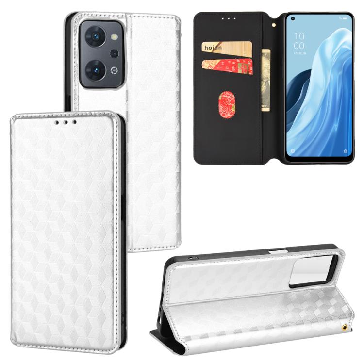 Cubic Grid Texture Flip Leather Phone Case, For OPPO Find X8 Pro 5G, For OPPO Find X6 Pro, For OPPO Find X6, For OPPO A58 5G / A58x / A78 5G, For OPPO A77 4G / A57 4G / A57 5G TW, For OPPO A17k / A17, For OPPO Reno7 A, For OPPO A77 5G / A57 5G 2022    ...
