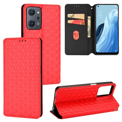 Cubic Grid Texture Flip Leather Phone Case, For OPPO Find X8 5G, For OPPO A3X 5G Global/ 4G / A3 4G / 5G, For OPPO Reno12 F 5G, For OPPO Reno11 A JP / PJH110, For OPPO Reno12 Pro 5G Global, For OPPO Reno12 5G Global, For OPPO A3 Pro 5G Global          ...