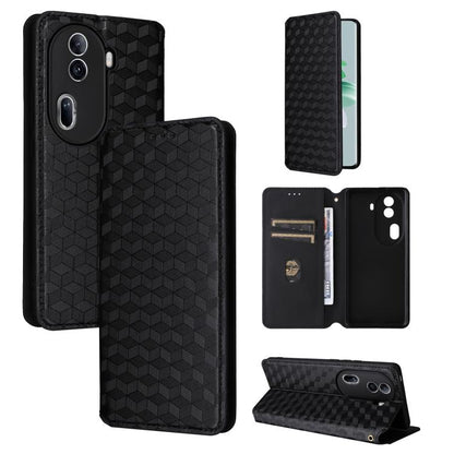 Cubic Grid Texture Flip Leather Phone Case, For OPPO Find X8 5G, For OPPO A3X 5G Global/ 4G / A3 4G / 5G, For OPPO Reno12 F 5G, For OPPO Reno11 A JP / PJH110, For OPPO Reno12 Pro 5G Global, For OPPO Reno12 5G Global, For OPPO A3 Pro 5G Global          ...