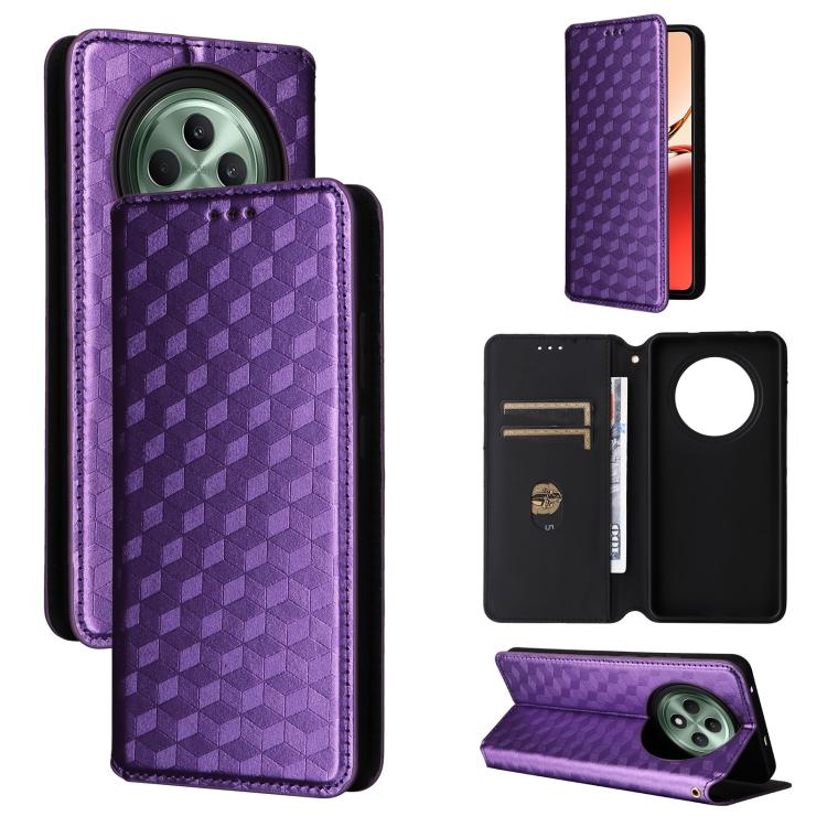Cubic Grid Texture Flip Leather Phone Case, For OPPO Find X8 5G, For OPPO A3X 5G Global/ 4G / A3 4G / 5G, For OPPO Reno12 F 5G, For OPPO Reno11 A JP / PJH110, For OPPO Reno12 Pro 5G Global, For OPPO Reno12 5G Global, For OPPO A3 Pro 5G Global          ...