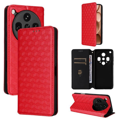 Cubic Grid Texture Flip Leather Phone Case, For OPPO A5x 5G / 4G Global, For OPPO A5 5G / 4G Global / A5M, For OPPO Reno14 Pro Global, For OPPO Reno14 Global, For OPPO K13 5G / K13X 5G / K12S 5G, For OPPO Find X8s+ 5G, For OPPO Find X8s 5G             ...