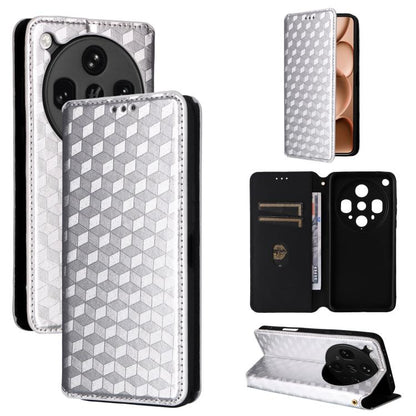 Cubic Grid Texture Flip Leather Phone Case, For OPPO A5x 5G / 4G Global, For OPPO A5 5G / 4G Global / A5M, For OPPO Reno14 Pro Global, For OPPO Reno14 Global, For OPPO K13 5G / K13X 5G / K12S 5G, For OPPO Find X8s+ 5G, For OPPO Find X8s 5G             ...